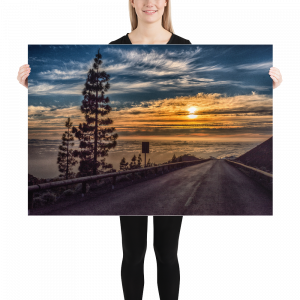 Poster "Cloud Sea in Teide National Park Road- El Chío- Tenerife"