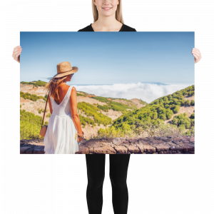 Poster "Tenerife View from Garoé Tree- El Hierro"